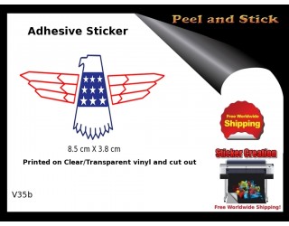 Gibson Thunderbird Firebird Guitar Adhesive Sticker v35b
